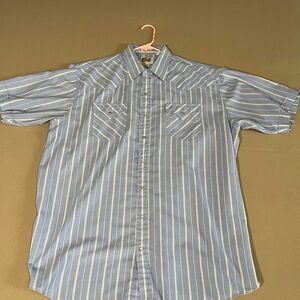 Ely-cattleman Men's Blue Shirt